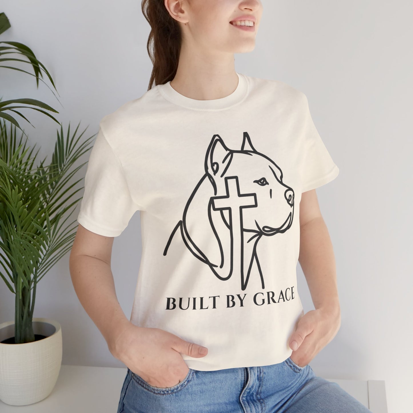 Built by Grace Pitbull Cross T-Shirt