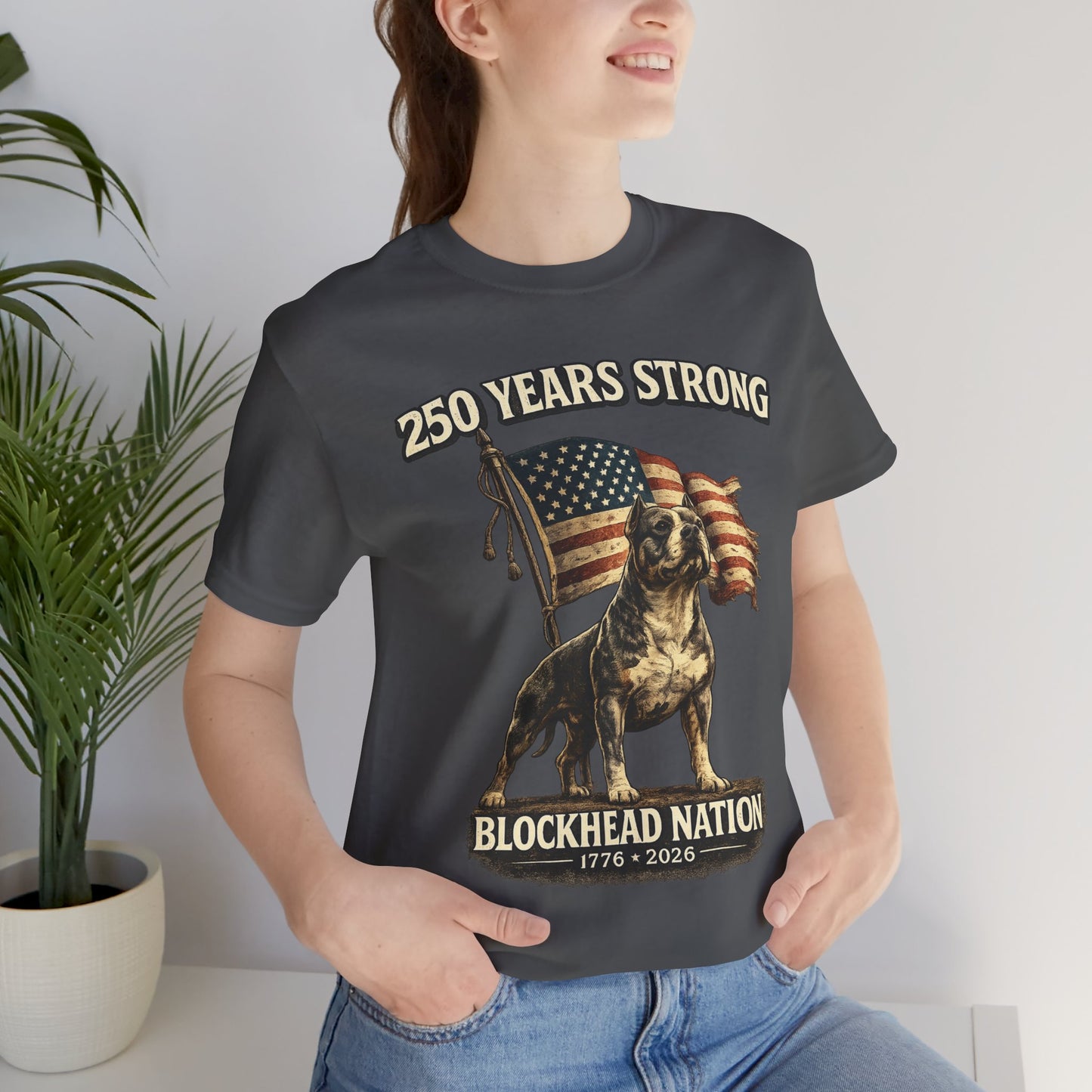 250 Years Strong Tee - All-American Blockheads Collection