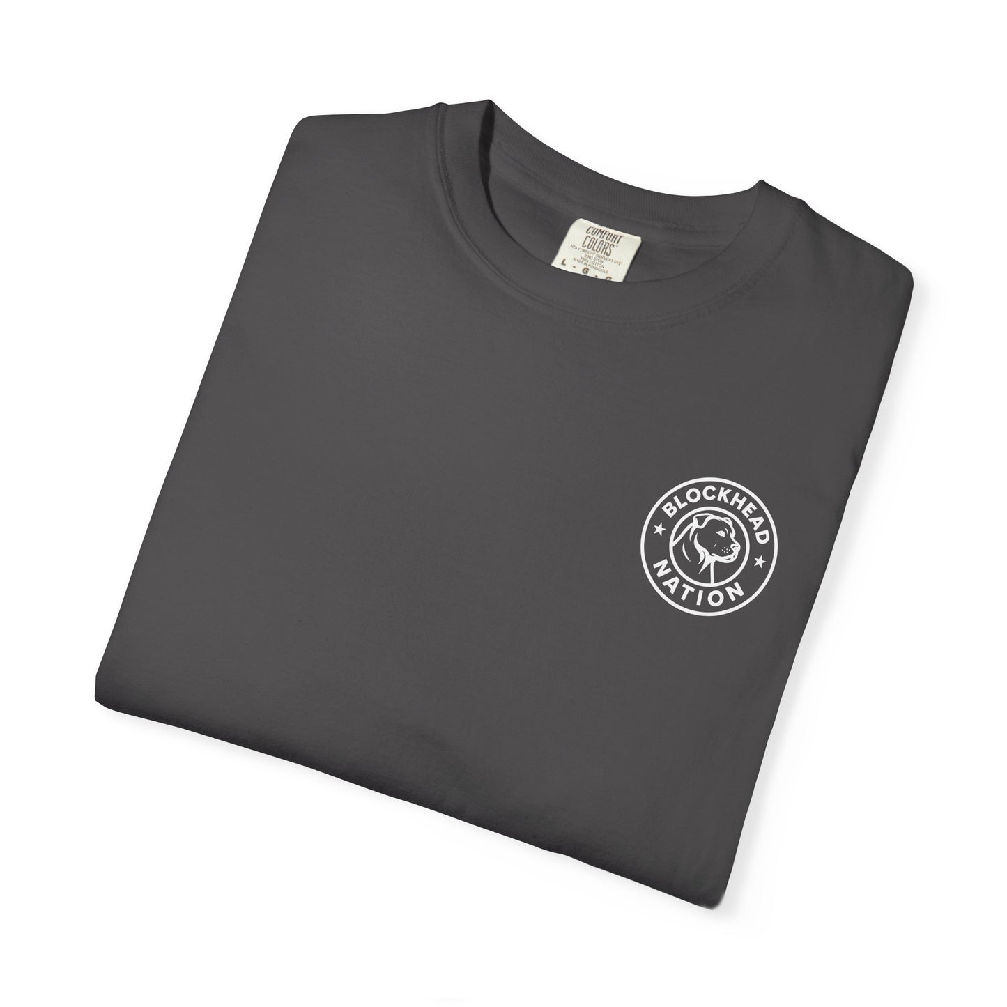 Blockhead Nation Left Chest Logo Tee