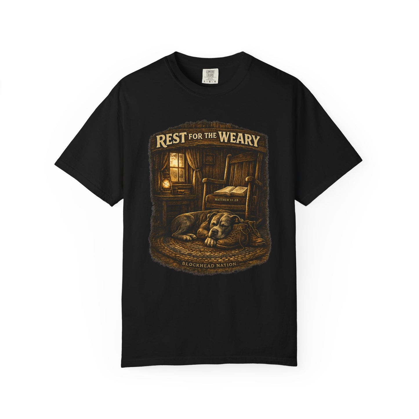 Rest for the Weary Vintage Tee — Faithful Bully Collection