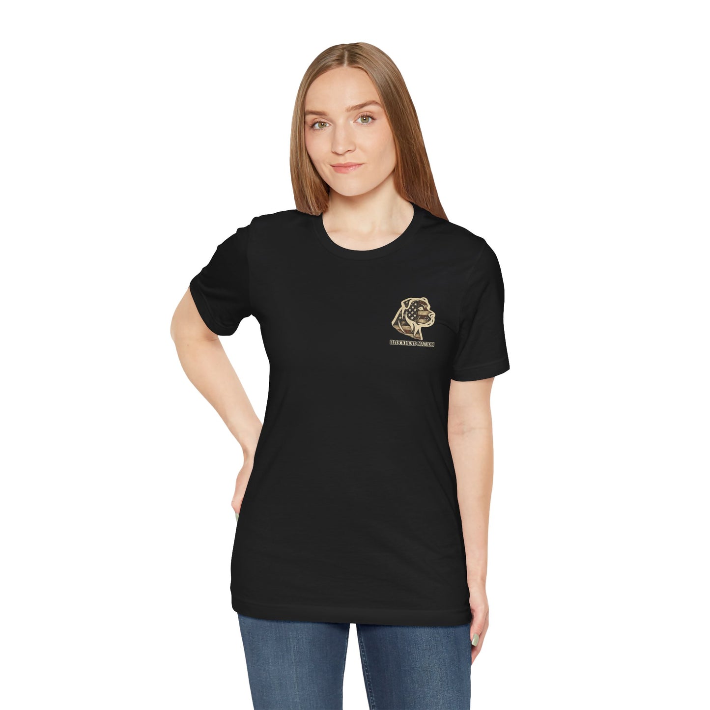 Built Like A Patriot Tee — All-American Blockheads Collection