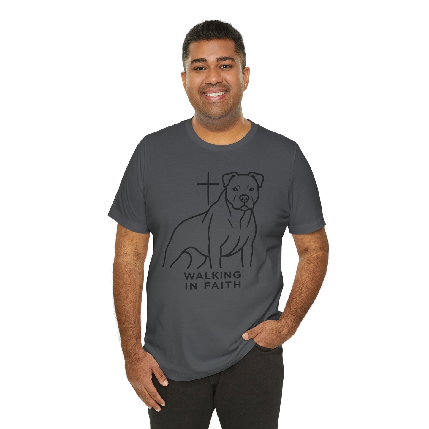 Walking in Faith Tee – Faithful Bully Collection