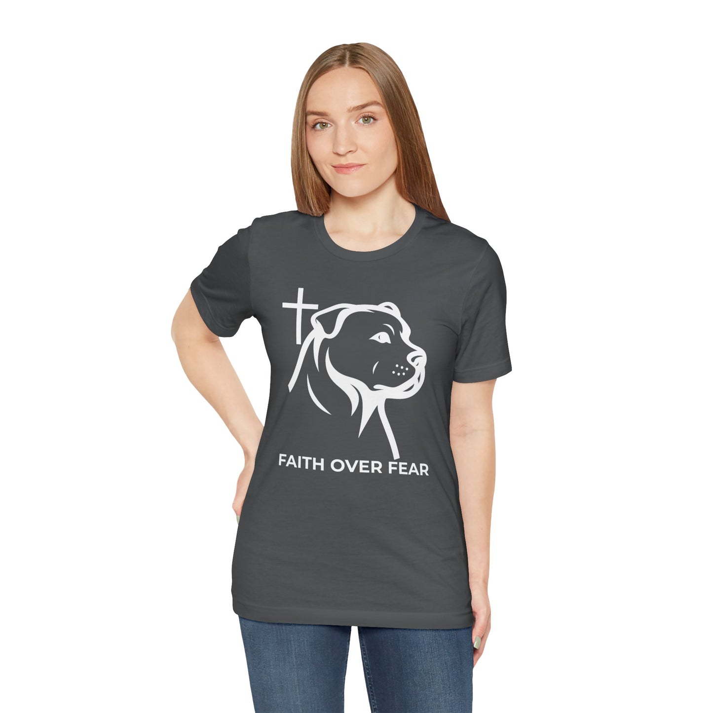 Faith Over Fear Tee - Faithful Bully Collection