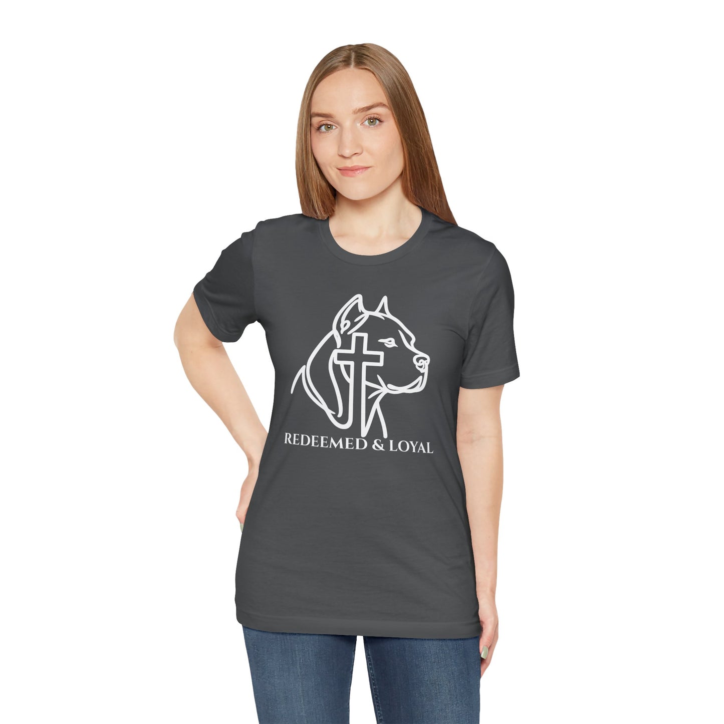 Redeemed & Loyal Tee | Christian Pit Bull Shirt