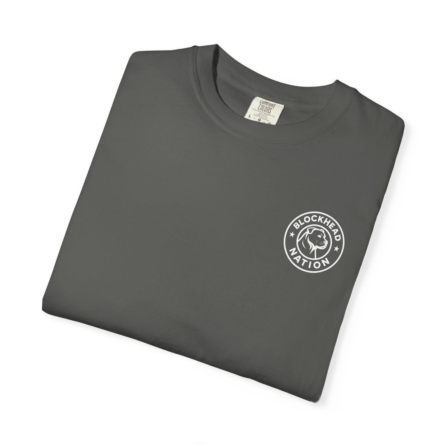 Blockhead Nation Left Chest Logo Tee