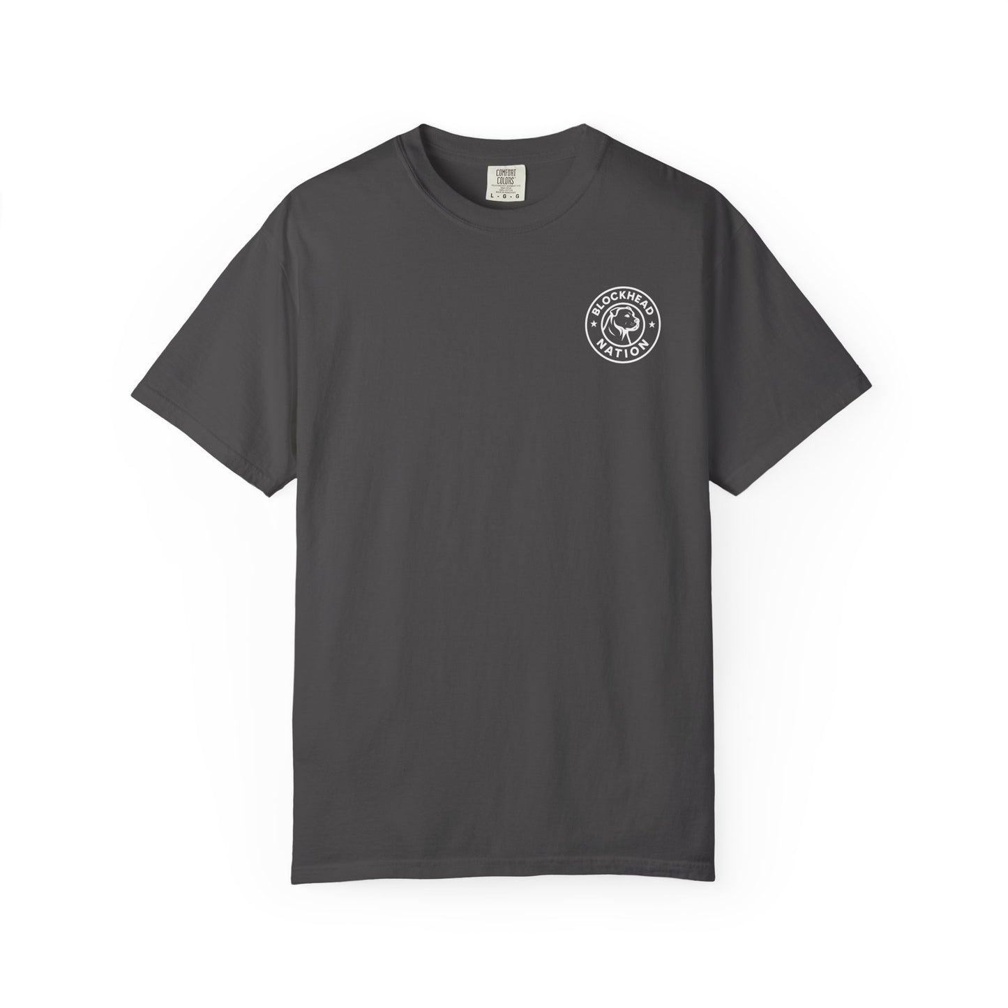 Blockhead Nation Left Chest Logo Tee