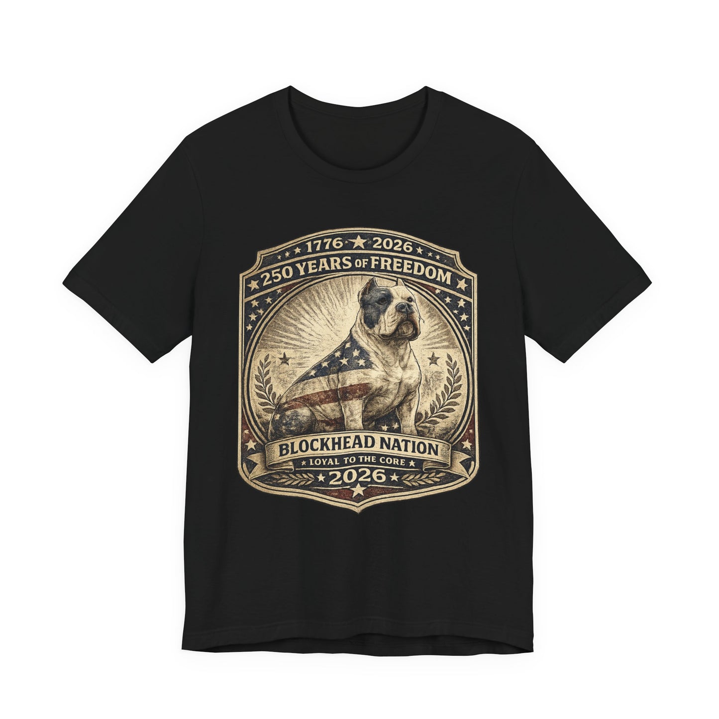 250 Years of Freedom Tee – All-American Blockheads Collection