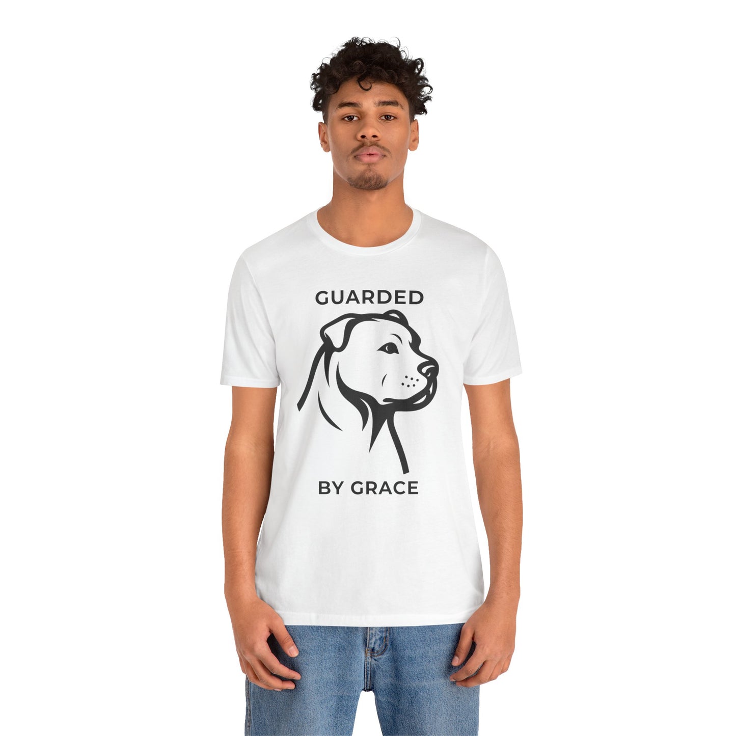 Guarded By Grace Tee | Christian Pit Bull Shirt